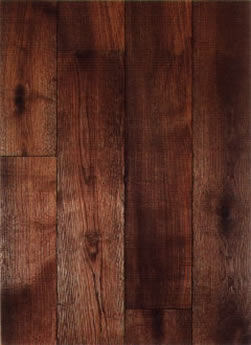 French rustic oak (dark-smoked, oiled)